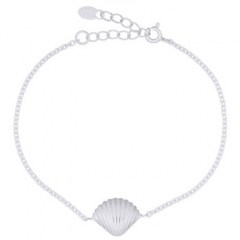 Cockle Shell Sterling 925 Silver Bracelets by BeYindi