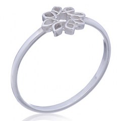 Sunflower 925 Sterling Silver Knot Ring by BeYindi
