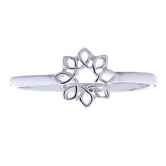 Sunflower 925 Sterling Silver Knot Ring by BeYindi 