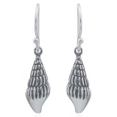 925 Sterling Silver Tulip Shell Dangle Earrings by BeYindi 