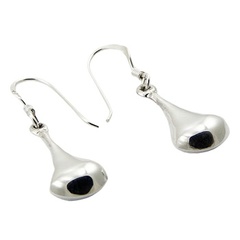 Petite Modest 925 Silver Droplets Dangle Earrings by BeYindi 