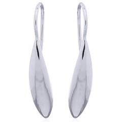 Shiny 925 Silver Droplet Earring by BeYindi