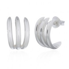 Sterling 925 Silver Claws Stud Earrings by BeYindi