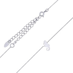 Seahorse Silver Plated 925 Chain Necklace