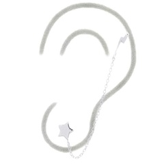 Thunder Lighting And Star 925 Silver Stud Earrings by BeYindi 