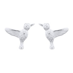 Swallow Birdy Silver 925 Stud Earrings by BeYindi