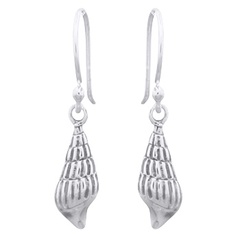 Tulip Shell 925 Sterling Silver Dangle Earrings by BeYindi
