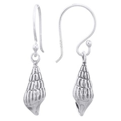 Tulip Shell 925 Sterling Silver Dangle Earrings by BeYindi 