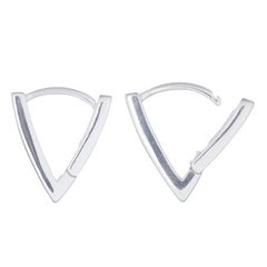 Anguler 925 Huggie Hoop Earrings Silver Plated by BeYindi 2