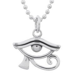 Eye of Horus Sterling Silver Pendant by BeYindi