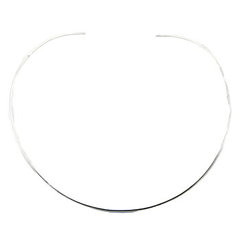Hand Hammered-to-shape 925 Sterling Silver Choker by BeYindi