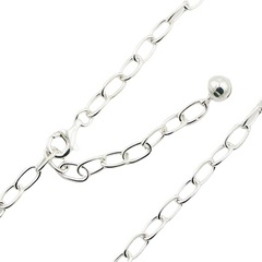 925 Sterling Silver Cable Chain Necklace Delicate Jewelry