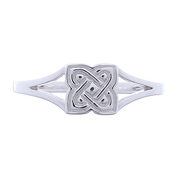 Split Shank 925 Silver Solid Celtic Knot by BeYindi 
