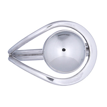 Contemporary Silver Ring Design Graceful Semi-Sphere by BeYindi 