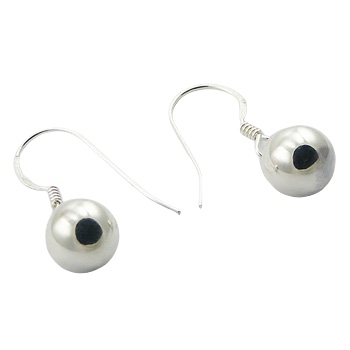 Versatile Sterling Silver Spheres Dangle Earrings by BeYindi 