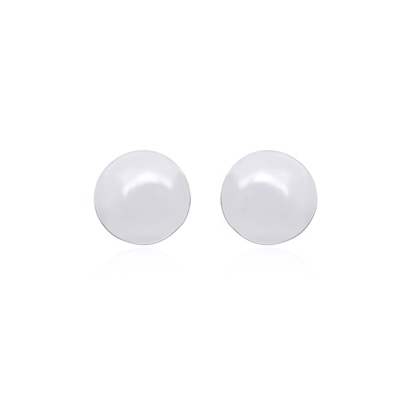6 mm Sterling Silver Ball Stud Earrings by BeYindi 