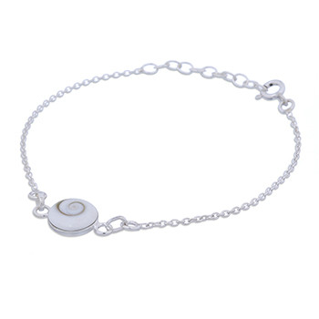 Adjustable Shiva Eye Chain Bracelet 