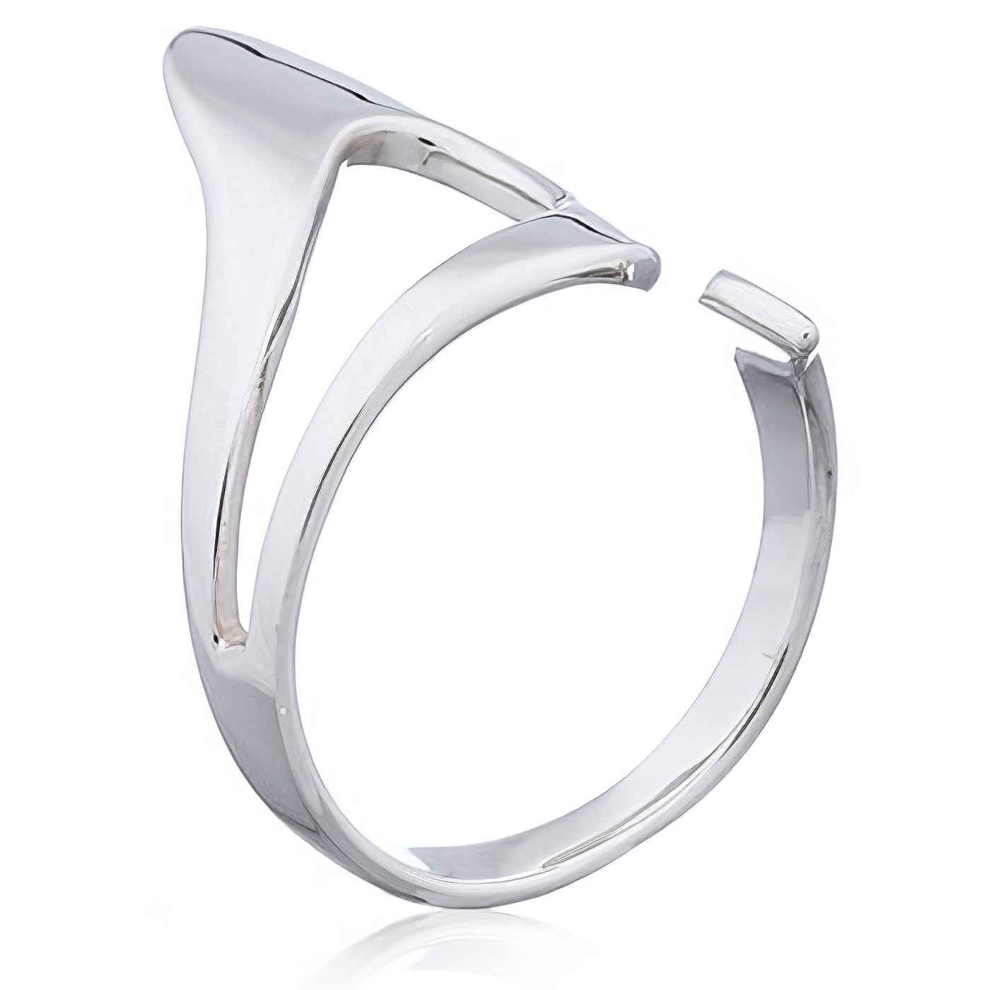 Black Onyx designer sterling silver gemstone handmade ring at ₹6950 | Azilaa