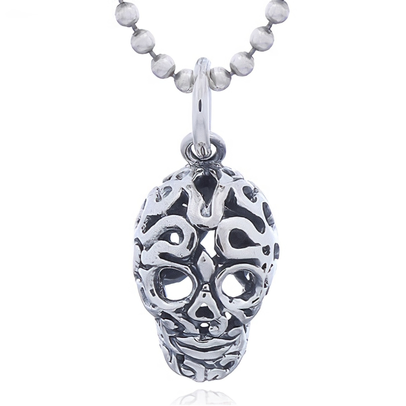 Figure Sexy Skull 925 Silver pendant by BeYindi 