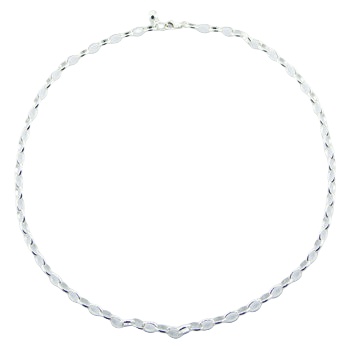925 Sterling Silver Rollo Chain Bracelet Basic For Charms 