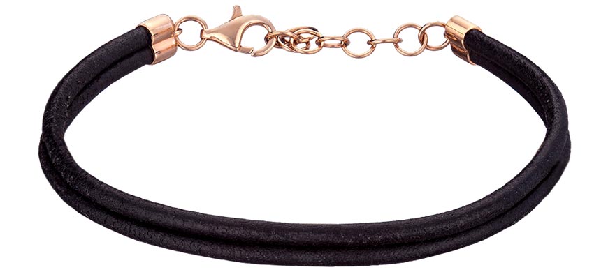 thin leather cord bracelet